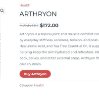 Arthryon Pain Relief Cream