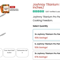 Joyhnny Titanium Pro Pan