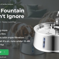 FounTaiL Fresh Water Dog Bowl